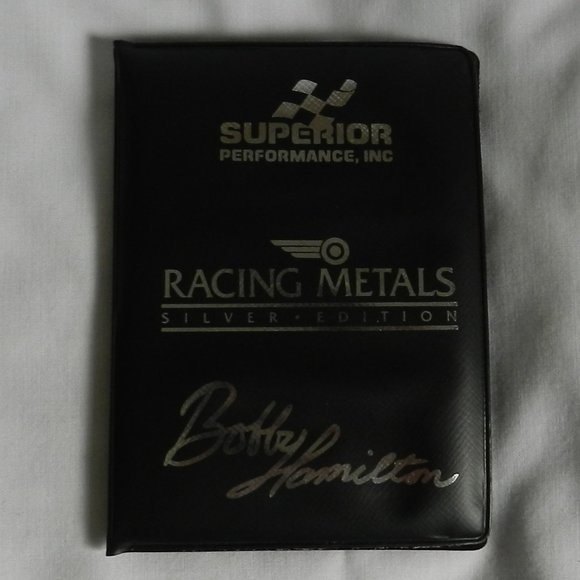 Nascar Superior Performance Racing Metal Card 1991 Silver Ed.Bobby Hamilton #963 - Picture 3 of 3